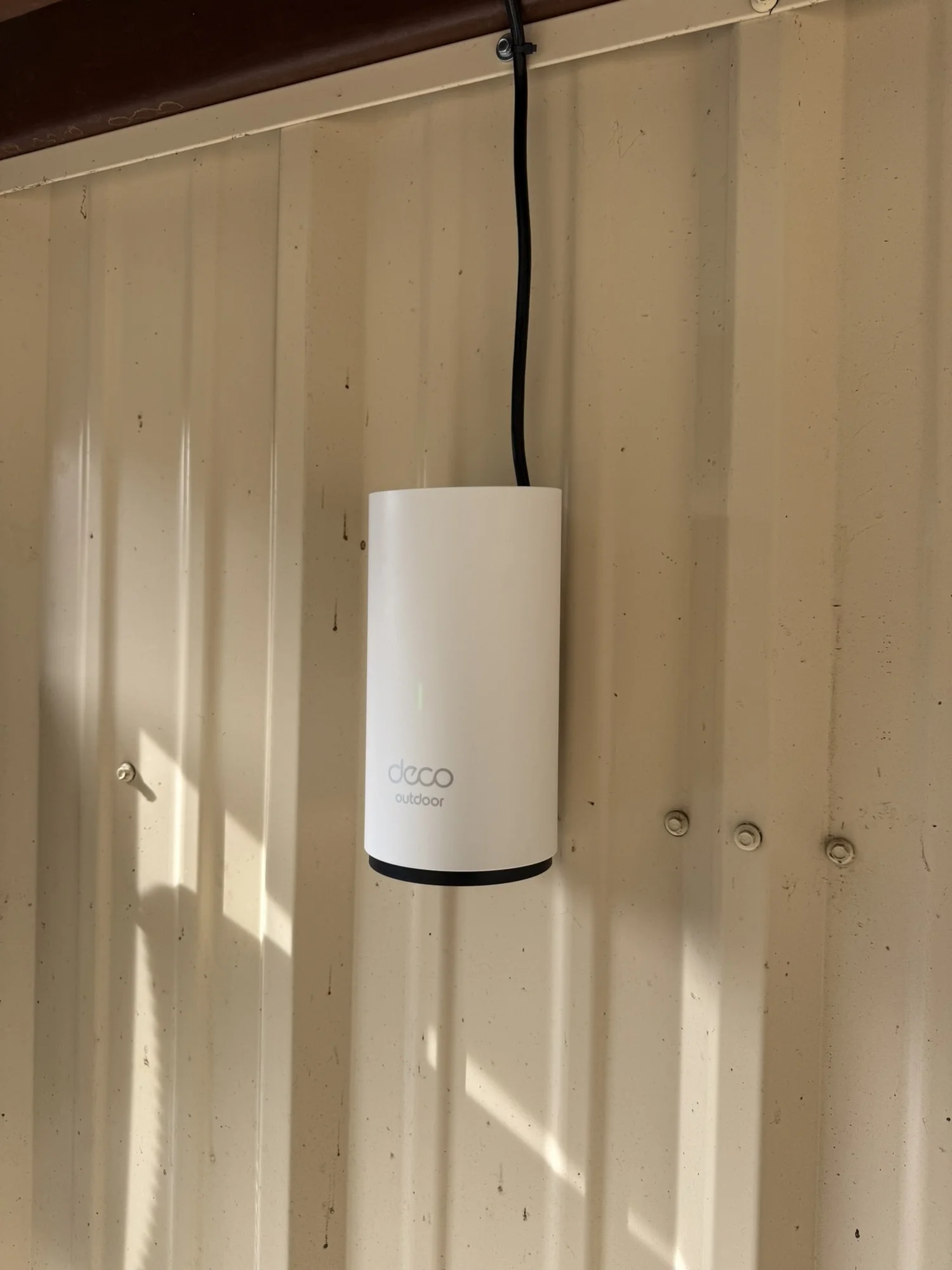Outdoor mesh Wi-Fi install