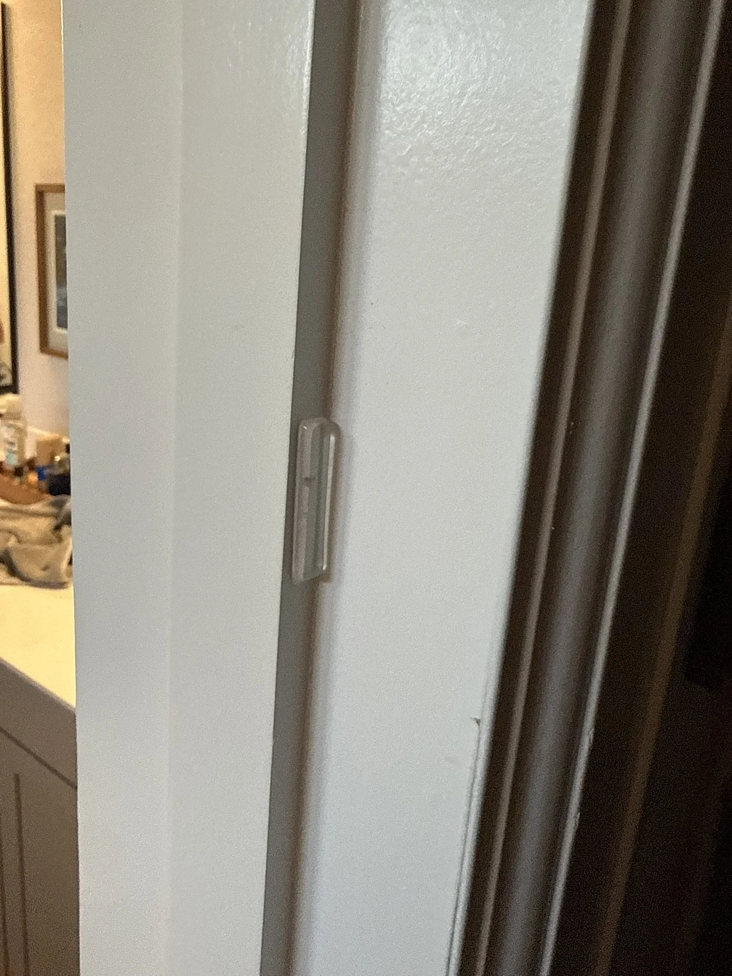 Soft close door bumpers installed throughout a home